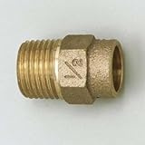 KVK 銅管用外ネジソケット 13(1/2)×15.88【Z728-1】継手・配管部品【Z7281】