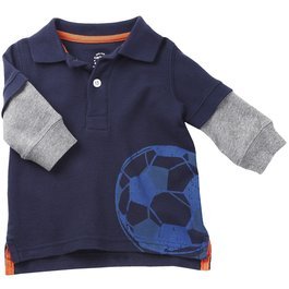 Baby's Store | Carter’s Play Clothes Long Sleeve Soccer Tee – Navy