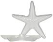 Ceramic Pottery Starfish White Server 13"D