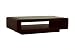 Filippo Wenge-Color Oak Veneer Coffee Table, Wenge