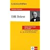 Lekt�rehilfen Effi Briest. Mit Materialien: Inklusive Abitur-Fragen mit L�sungen. Ausf�hrliche Inhaltsangaben mit Interpretation