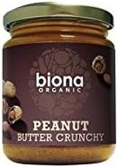 (10 PACK) - Biona Peanut Butter - Crunchy Salted| 250 g |10 PACK - SUPER SAVER - SAVE MONEY