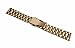 @ccessory 22mm Stainless Steel Metal Watch Band Strap With 2 Pins + Tool For Samsung Gear 2 R380 / Gear 2 Neo R381 / Gear Live R382 (Rose Gold - New Model)