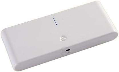 IMISSO 20000mAh High Capacity Bread Series External Power Bank with LED indicator for iPad2/3/4/iPhone4/5/6/iPod/Blackberry/HTC/Android/Samsung and Most USB Devices Color White