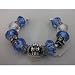 Stylish Gift - Angel Bangle Complete With Co-Ordinating Blue Coloured Beads And Charms by Divine Bea
