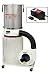 JET 708636RCK DC-1100 1-1/2 HP Dust Collector with Remote Control and Canister 1100 CFM