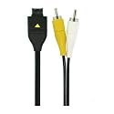New AV Cable for Samsung Camera Series (Fits: Samsung L310, L310W, ES55, i8, i80, i100, L100, L110, L100, L120, L200, L201, L210, L310, L310W, L313, L313 WM110, NV4, NV9, NV30, NV33, NV40, NV103, NV106, P800, P1000, P1200,PL50, PL60, PL65, PL50, SL201, SL202, SL310, SL310WS, L420, SL620, ST10, ST50, TL9, TL100, ES55, ES60, ES63, HZ10W, HZ15W, WB500 WB550)