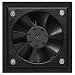 Internal 27CFM Ventilation Fan for Audio Video Equipment Racks