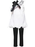 Rare Editions Girls 2-6X Ruffle And Bow Legging Set