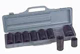 Carerra Precision ME6412-L 3/4-inch Drive Metric Deep Air Impact Socket 9 Pc Set