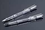Lamy Vista Fountain Pen Demonstrator, Clear Medium Nib (L12M)