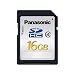 Panasonic 16GB Secure Digital High Capacity (SDHC) Card - Class 4 (RP-SDP16GU1K)