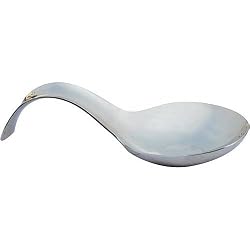 Kristina Designer Stainless Steel Spoon Rest Round