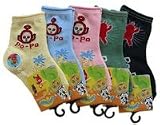 Teletubbies Kids Socks - Toddler's size 2-4 - Teletubbie Socks (1 Pair)