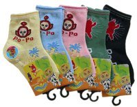 Teletubbies, chaussettepour les enfants de taille 34-36 une paire