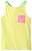 Dream Star Big Girls' A-Line Sport Tank with Contrast Sequin Pocket