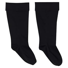 Women's Jersey Rain Boot Liners - Black