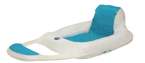 Spring Float Recliner - White/Aqua by Swimways