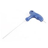 uxcell 六角レンチ　六角キー　T-ハンドル　デュアルヘッド　1.5mm先端　ブルー