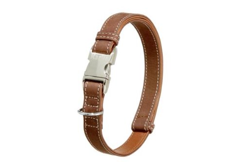 Karlie 02255 Buffalo Ultra Halsband 15 mm 30-45 cm braun / hellbraun