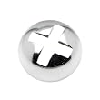 Surgical Steel Internally Threaded 6mm Dermal Anchor Screw Top