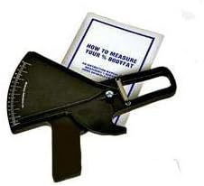 Slim Guide Skin Fold Caliper in Black with Booklet by Creative Health