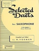 Selected Duets for Saxophone, Vol. 1: Easy-Medium