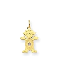 14K Girl 2.5mm Synthetic