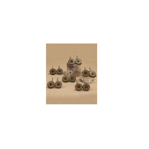 Owl Friend Set of 12 Shower Curtain Hooks