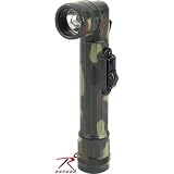 Woodland Camouflage Mini Army Style Flashlight