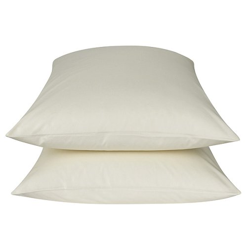 250-Thread-Count Pillowcase Set of 2 - French Cream