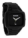 Nixon Men's Rubber Player Analog Watch In Back
