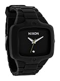 Nixon Men’s Rubber Player Analog Watch In Back