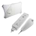 Skque Nintendo Wii Fit Silicone Skin Clear Case + Dual Remote Control Silicone Case Clear Lot x 2 Bu