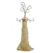 Beige Jewelry Stand Doll 12H - Sparkling