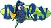 Disney PIXAR Finding Nemo Movie - Dory Fish Patch
