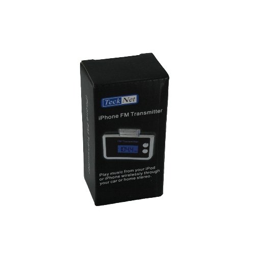TeckNet TeckNet MT-096 Apple FM Transmitter For Apple iPhone 3G, iPhone 3G S, iPhone 4G and other iPod Players