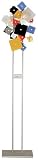 Possini Euro Customizable Squares Halogen Floor Lamp