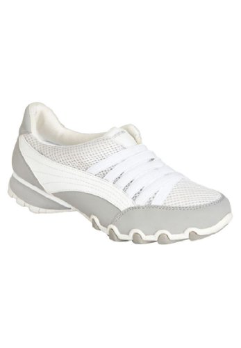 Lauren Wide Width Sneaker By Comfortview (White,9 Ww)