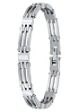 Invicta Women's Elements Collection Stainless Steel and Mother of Pearl Bracelet #4409
