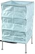 Best Great Simple Lamps Night Lights - 10" Koshi Sq. Modern Japanese Paper Lantern - Blue