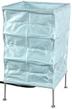 Best Great Simple Lamps Night Lights - 10" Koshi Sq. Modern Japanese Paper Lantern - Blue