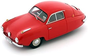1955 Ruhrfahrzeugbau Pinguin II in Red Model Car in 1:43 Scale by Autocult