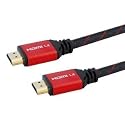 5 m HDMI Hochgeschwindigkeitskabel v1.4 mit Ethernet und Audiorückkanal (Audio Return Channel). Unterstützt Auslösungen über 1080p, 3D TV, 4K x 2K Video. Neueste Technik und voll abwärts kompatibel