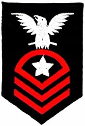 Sergeant Major Stripes Army Navy Militaryb 001 Embroidered Iron on Patch