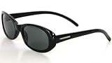 Women's Nine West Small Black Frame Dark Sunglasses UV