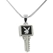 Officially Licensed PLAYBOY BUNNY Private Entry KEY Necklace