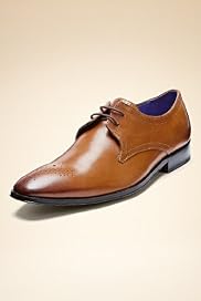 Autograph Leather toe rose derby shoes