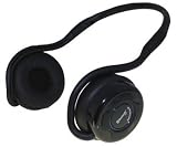 7dayshop R7 Sport Series Bluetooth Wireless Stereo Headphones / Headset With Built in Microphone - Ideal for use with Mp3 players , Apple ipod, iPad 2, iPad 3, iPhone 4, 4s, HTC, Samsung Galaxy, Skype, Msn, PS3 - Black - Eco Packaging & Travel Carry Case Included