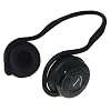 7dayshop R7 Sport Series Bluetooth Wireless Stereo Headphones / Headset With Built in Microphone - Ideal for use with Mp3 players , Apple ipod, iPad 2, iPad 3, iPhone 4, 4s, HTC, Samsung Galaxy, Skype, Msn, PS3 - Black - Eco Packaging & Travel Carry Case Included